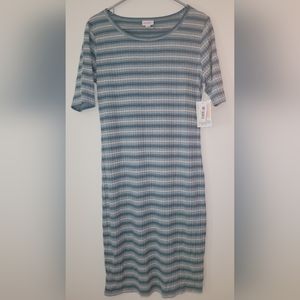 MEDIUM LuLaRoe Julia dress, NEW with tags